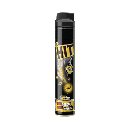 Hit Spray Flying Insect Killer Black